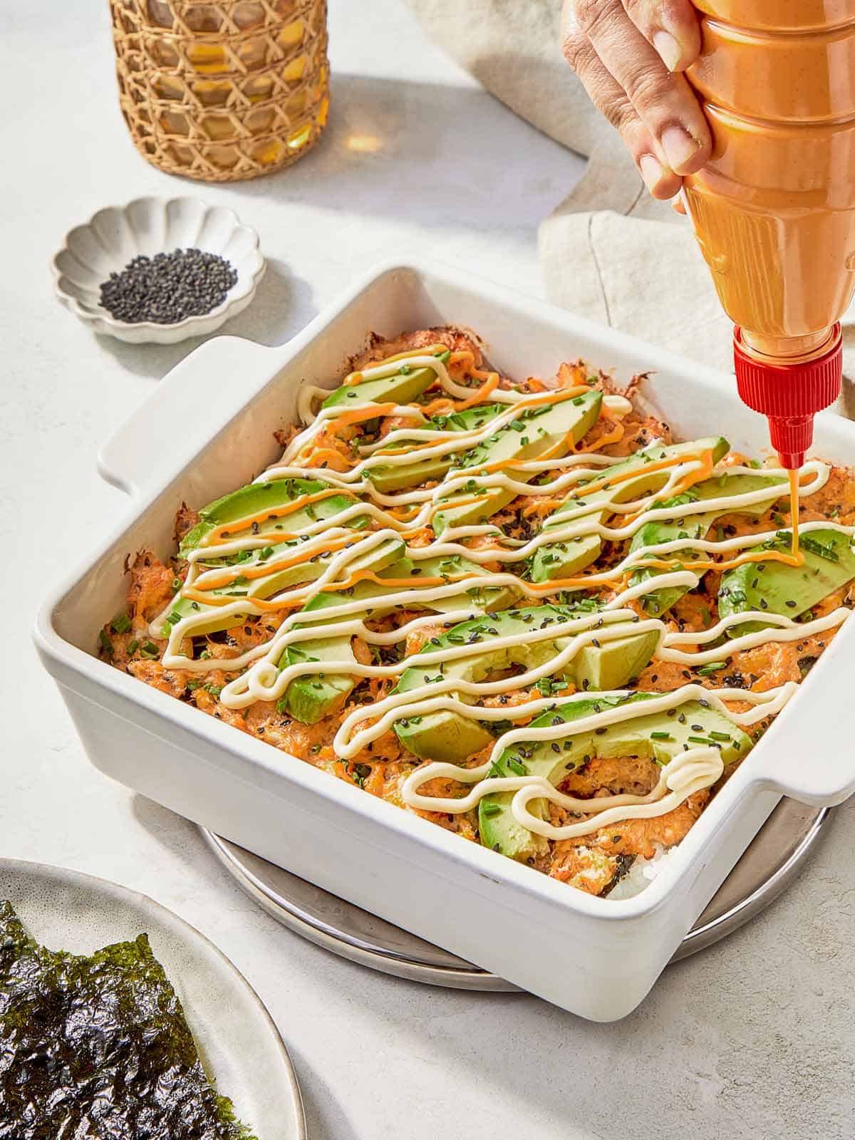 Homemade Sushi Bake: The Easiest Deconstructed Roll Recipe